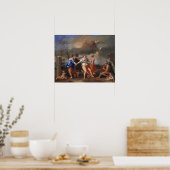 Poster Poussin - Une danse au son de la musique du temps (Cuisine)