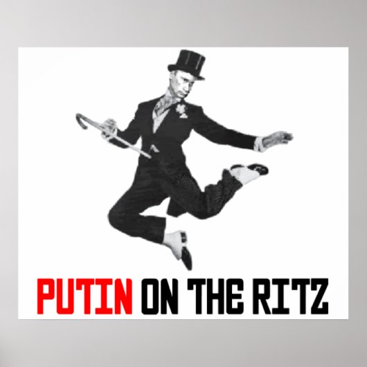 Poster Poutine au Ritz (Devant)