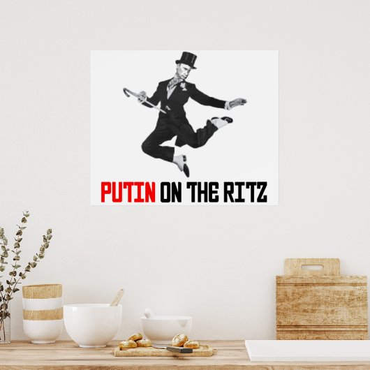 Poster Poutine au Ritz (Cuisine)