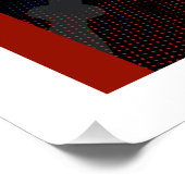 Poster Poutine avec le drapeau russe (Coin)