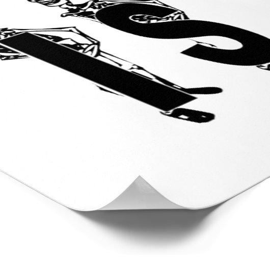 Poster Poutine est l'affiche morte ! (Coin)