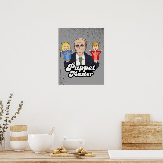 Poster Poutine, maître marionnette (Cuisine)