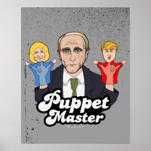 Poster Poutine, maître marionnette
