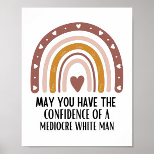 Poster pouvez-vous avoir la confiance d'un homme blanc mé