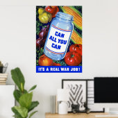 Poster Pouvez-Vous Tout Faire (Bureau à domicile)