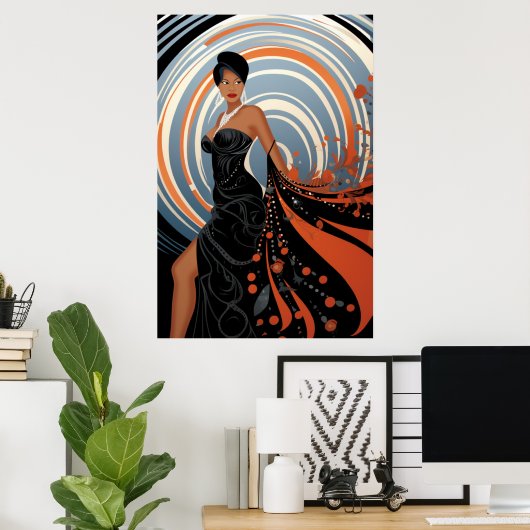 POSTER POUVOIR DE LA BEAUTÉ #2 (Bureau à domicile)