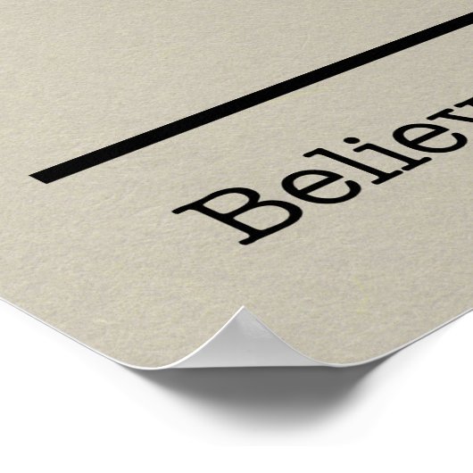 Poster Pouvoir de modification (Coin)