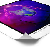 Poster Pouvoir des dieux Parole sur bkgd (Coin)