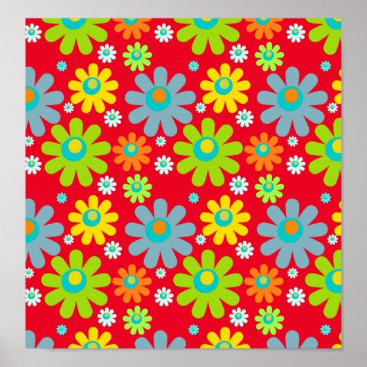 Poster Pouvoir Fleur Deco (Devant)