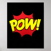Poster Pow ! Impact comique sur les pop-arts (Devant)