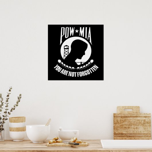 POSTER POW MIA (Cuisine)