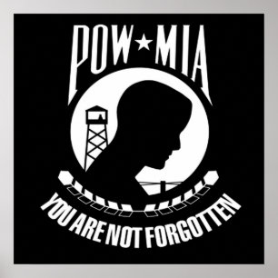 POSTER POW MIA