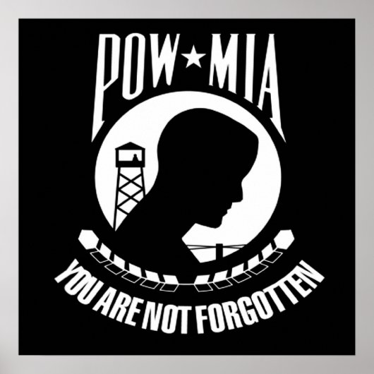 POSTER POW MIA (Devant)