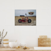 Poster Powell Challenge Mini-vélo 1968 (Cuisine)