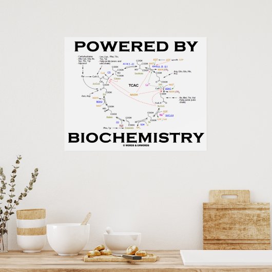 Poster Powered By Biochemistry (Cuisine)