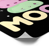 Poster Powered By Mochi - Kawaii Mochi Ice Cream (Coin)