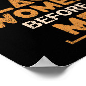 Poster Powered By The Black Women Before Me Black History (Coin)