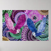 Poster Powerful Owls (Devant)