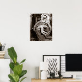 Poster Powerhouse Worker, 1920. Photo vintage (Bureau à domicile)