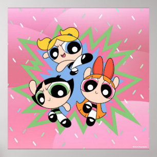 Poster Powerpuff Girls Powfactor