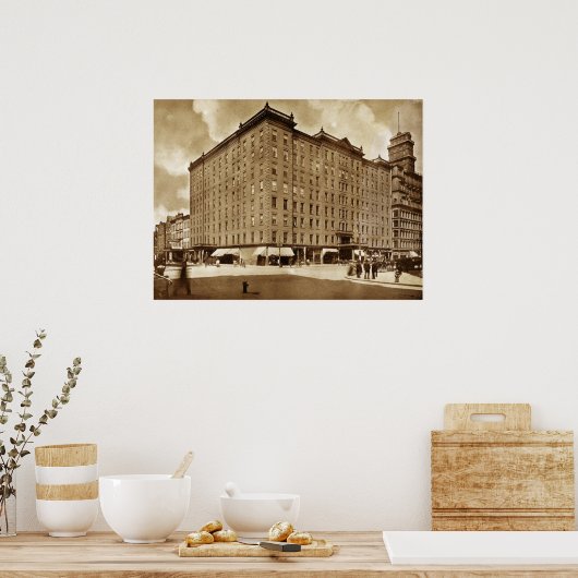 Poster Powers Hotel 1906 (Cuisine)