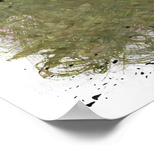 Poster Powys Doodle (Coin)