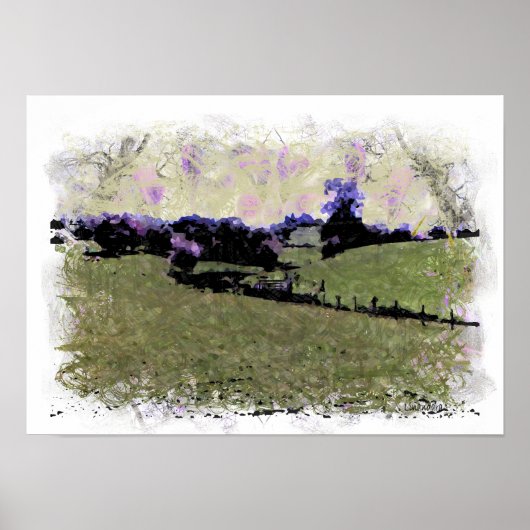 Poster Powys Doodle (Devant)