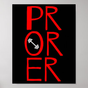 Poster Pr Ou Er Poids Bodybuilding Gym Poids
