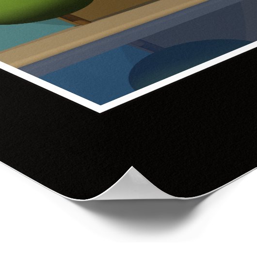 Poster Prague (Coin)