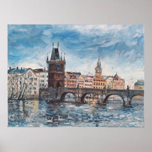 Poster Prague (Devant)