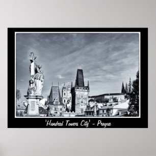 Poster Prague - Cent Tours Ville (Poster)