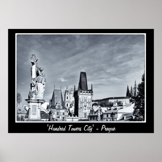 Poster Prague - Cent Tours Ville (Poster) (Devant)