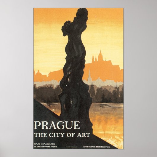 Poster Prague, La Cité des Arts (Devant)
