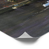 Poster Prague Panorama Charles Bridge Prague Château (Coin)