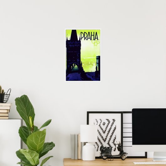 Poster Prague (Prague) (Bureau à domicile)