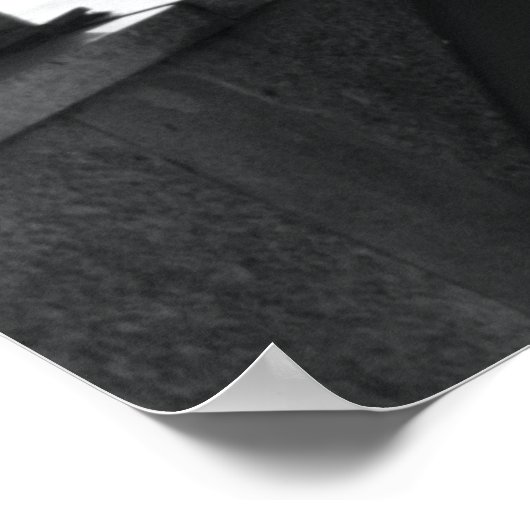 Poster Prague Urban Noir : Escalator Light (Coin)