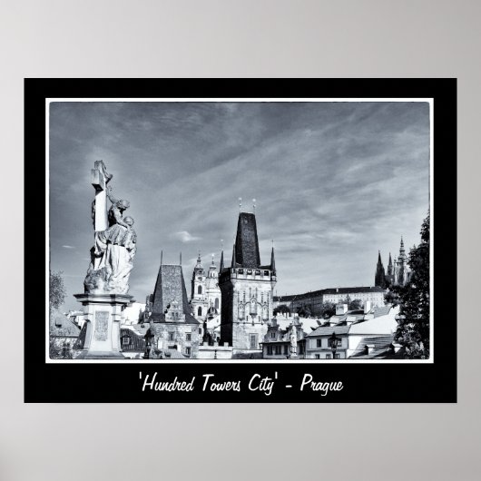 Poster Prague - Ville aux Cent Tours (Affiche) (Devant)