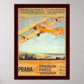 Poster Praha ~ Franco Roumanie (Devant)