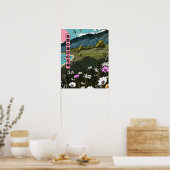 Poster Prairie côtière de la nature (Cuisine)