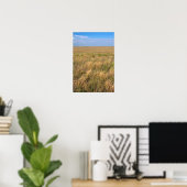 Poster Prairie de prairie à l'est de Sidney, Nebraska. (Bureau à domicile)