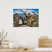 Poster Prairie Dogs Band (Cuisine)
