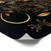 Poster Prairie Lunaire Enchantée (Coin)