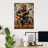 Poster Prairie Shred : Roue de feu (Bureau à domicile)