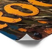 Poster Prairie Shred : Roue de feu (Coin)