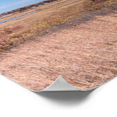 Poster prairies et terres humides à necedah (Coin)