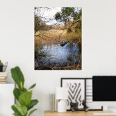 Poster prairies naturelles (Bureau à domicile)
