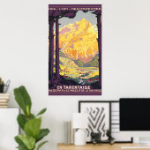 Poster Pralognan de la Vanoise (Bureau à domicile)