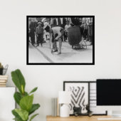 Poster Prank d'initiation à Washington, DC 1922 (Bureau à domicile)
