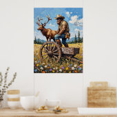 Poster Prank pastorale : Sasquatch et le Stag (Cuisine)