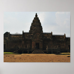 Poster Prasat Hin Phanom Rung, Buriram, Isaan, Thaïlande